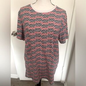 Men’s Large Levi’s T-Shirt-Red White and Blue w/Levi Print-High Quality Cotton